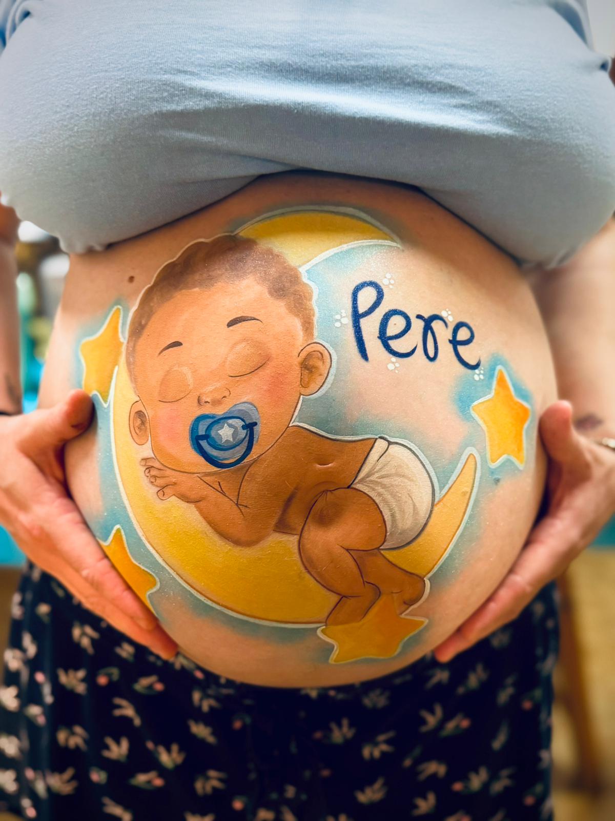 Bellypainting — maquillaje artístico en Mallorca por Makeup Fantasy